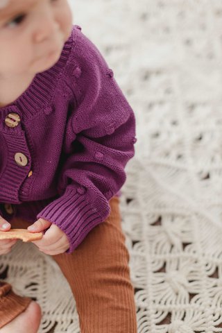 Vest Gebreid Dot