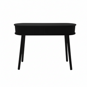 Beistelltisch - Schwarz - MDF - 100x33x76cm