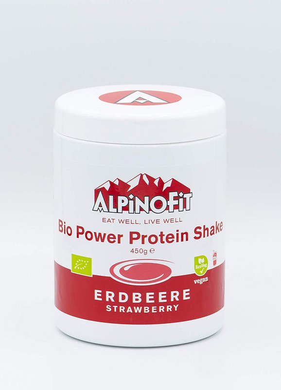 Frullato proteico biologico alla fragola (450g)