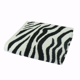 Zebra komplet badehåndklæde