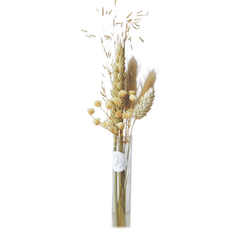 Just4You Buisje - naturel droogbloemen
