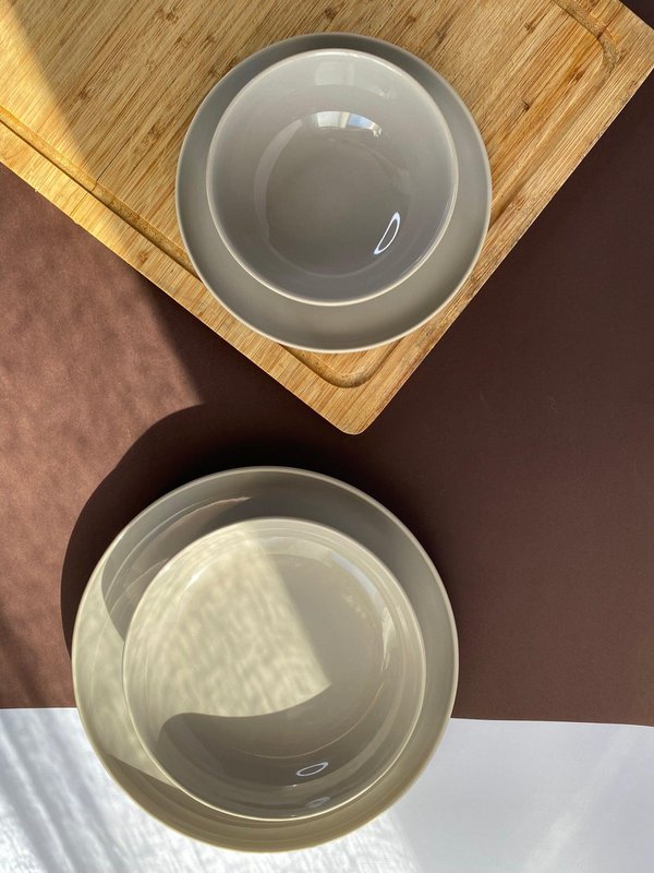 Elements Silver Sand Dinner Plate