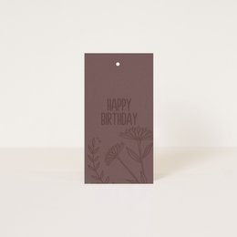 Label 'happy birthday'