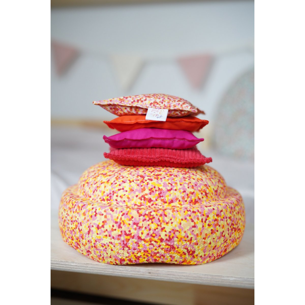 Super varm sensorisk beanbag, sensorisk pittenzakje, sensorisk kirsebærsten puder