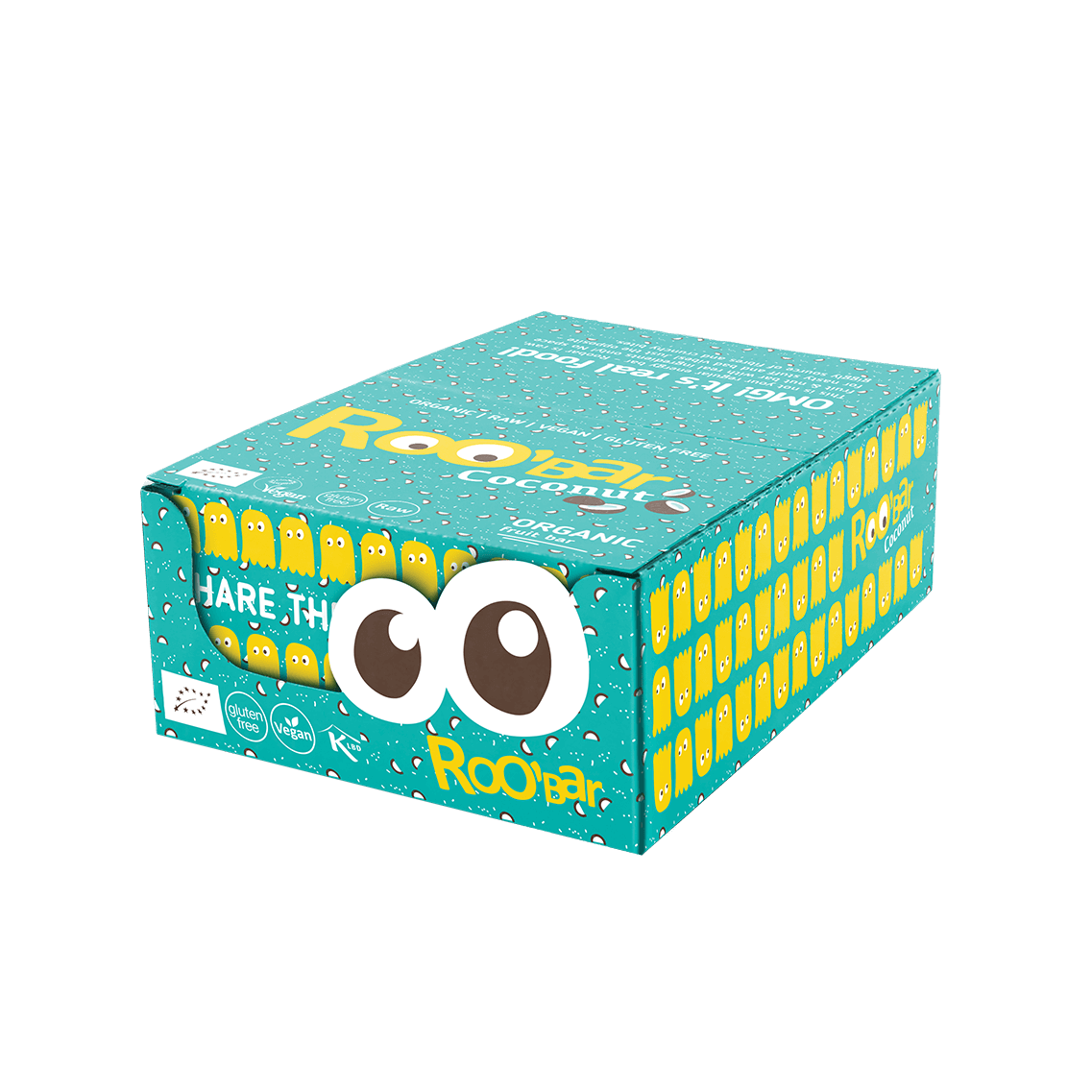 Chia & Coconut Bar, organic, Roobar, 30g
