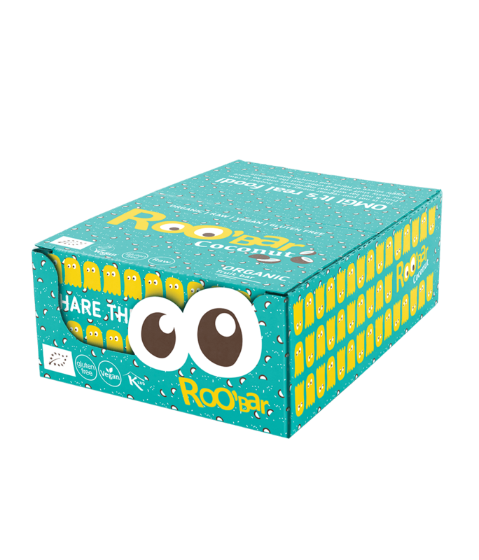 Chia & Coconut Bar, organic, Roobar, 30g