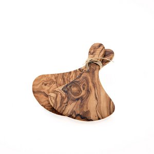 Olive wood scoop salad server 19cm