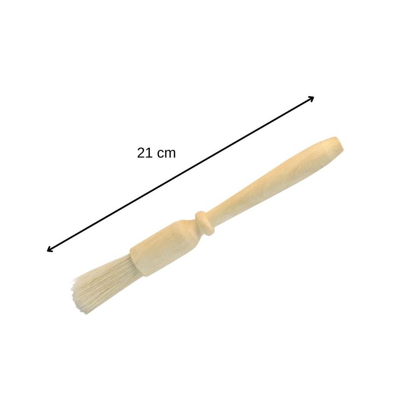 Küchen- und Backpinsel 18 cm aus Schweinshaar Fackelmann Wood Edition