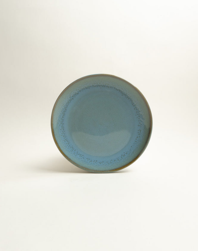 Evora Piatto da insalata blu