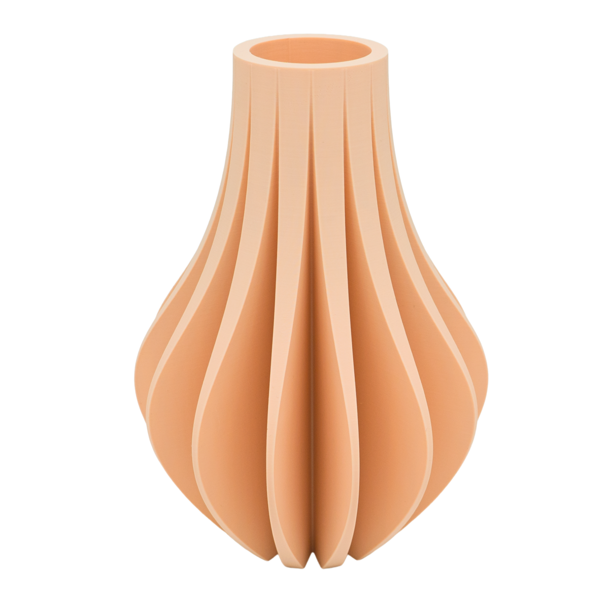 Wazon Aventa 3D - Wazon wydrukowany w 3D - Zrównoważony PLA - Nadaje się do sztucznych kwiatów