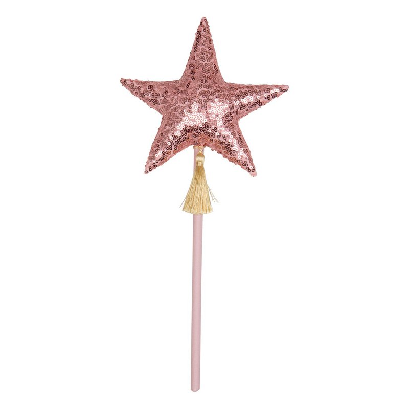 “Pink Sequins” Wand