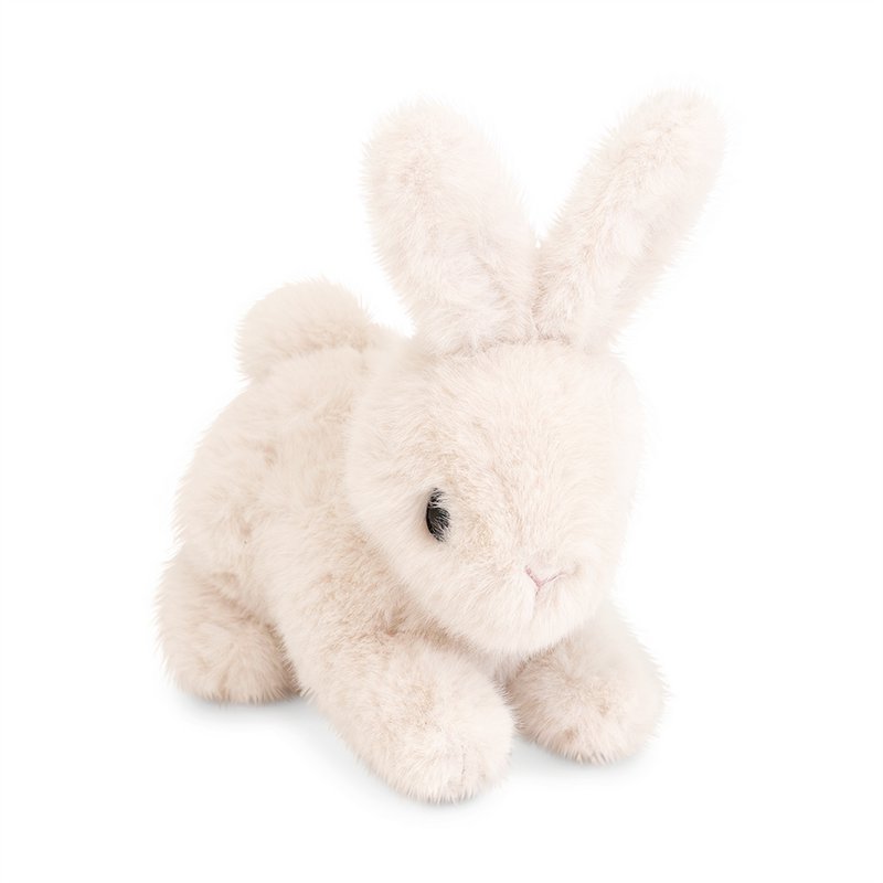 Jouet en peluche, le petit lapin blanc le plus doux (20 cm)