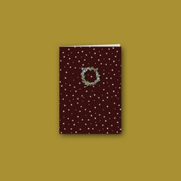 Weihnachtskarten-Set - 8 Doppelkarten im Umschlag