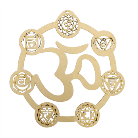MDF Grid 7 Chakras & Om
