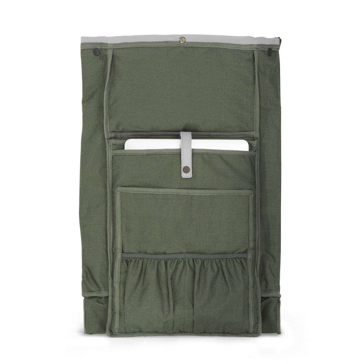 family bag | canvas - cloud grey