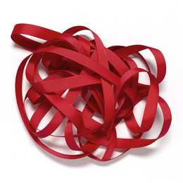 Cadeaulint donkerrood, donkerrood lint makkelijk te strikken, 16mm x 5m grosgrain lint voor het inpakken van cadeaus