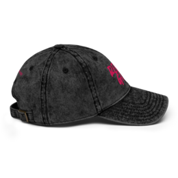 Vintage Cap REBEL GIRL Vintage Cotton Twill Cap