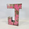 Letter "J" gemaakt van gerecyclede olievaten | 22 of 50cm | verschillende kleuren