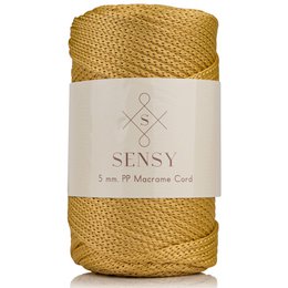 Cordoncino macramè Sensy Premium da 5 mm - 104 iarde, 100% poliestere