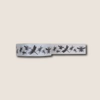Washi tape - insects black