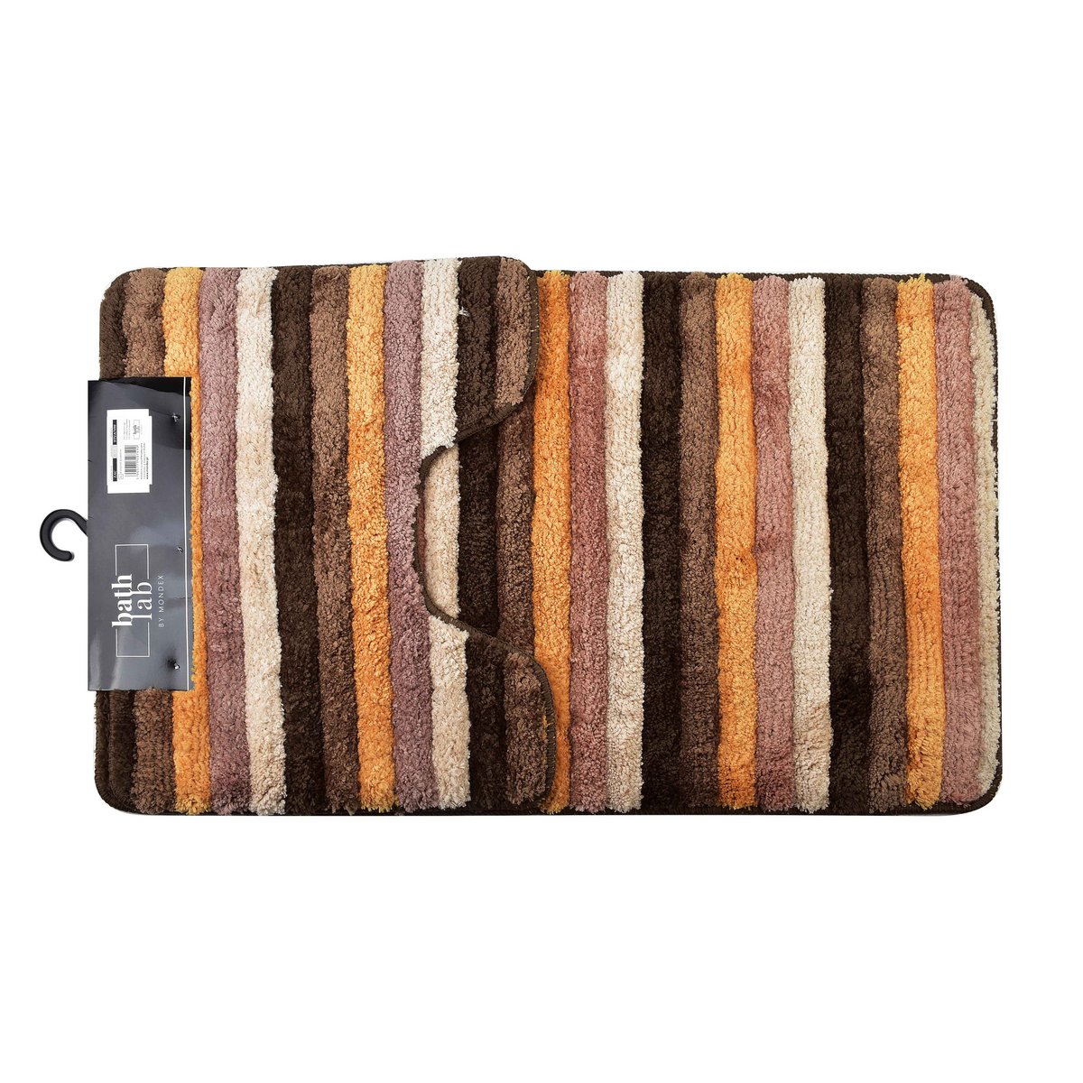 ZAC Set van 2 dikke vloerkleden 78x49cm 38x48cm