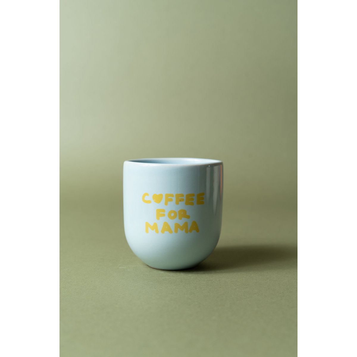 Coffee for mama baby blue MUG