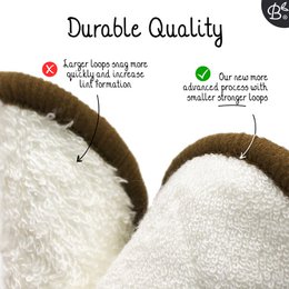 16x White Reusable Cotton Pads 4-Layers + Bamboo Holder