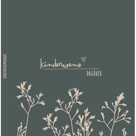 Kinderwens boek | IVF dagboek - linnen cover