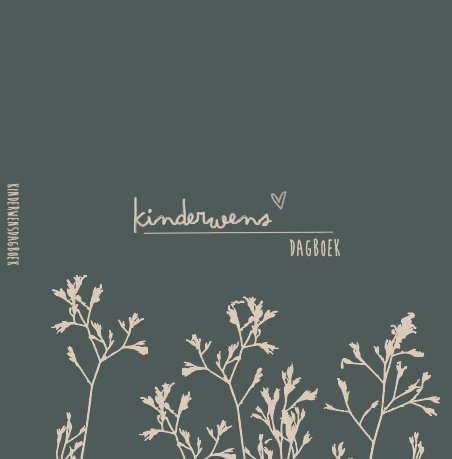 Børns ønskebog | IVF dagbog - linned cover