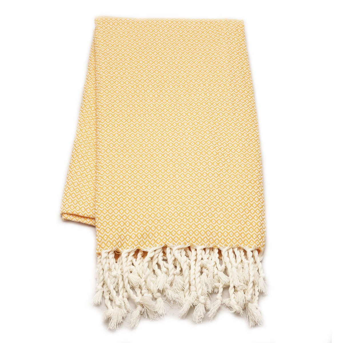 Yellow 100 cm x 180 cm 100% Cotton