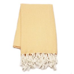Yellow 100 cm x 180 cm 100% Cotton