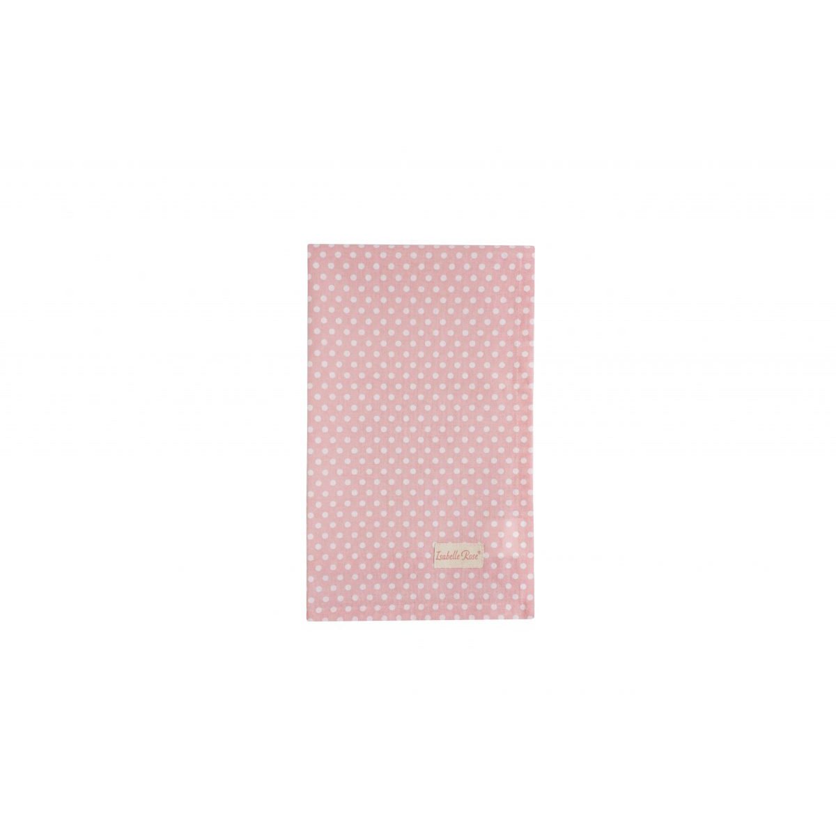 Bordløber Polkaprikker pink 45x150 cm Isabelle Rose
