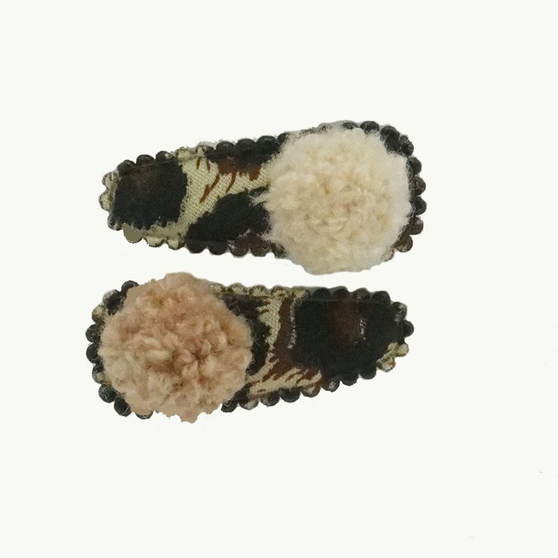 Baby Haarspange PANTER Pompon OK 3524