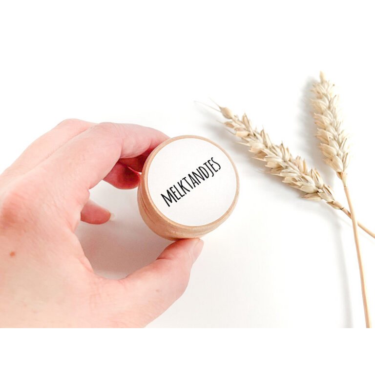 Storage box milk teeth | White