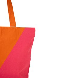 Shopper Magenta Orange - Duurzaam - Gemaakt van 100% biologisch katoen