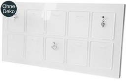 Jewelry display for 10 pendants (Glossy decorative series)