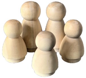 Wood Family/5pc