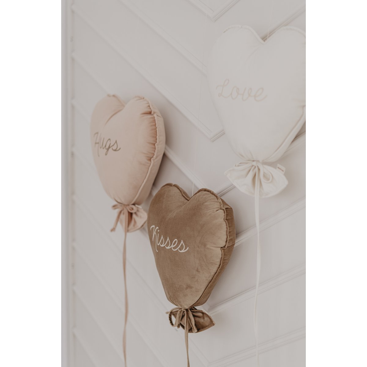 Dekorative Herzballon Kissen Delux