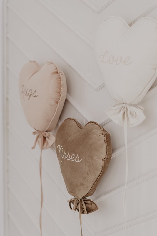 Decorative Heart Balloon Pillow Delux