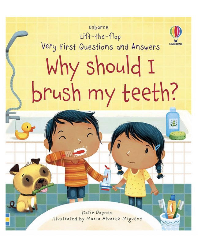 Englischsprachiges Buch „Why Should I Brush My Teeth? (Very First Lift-the-Flap Questions and Answers)