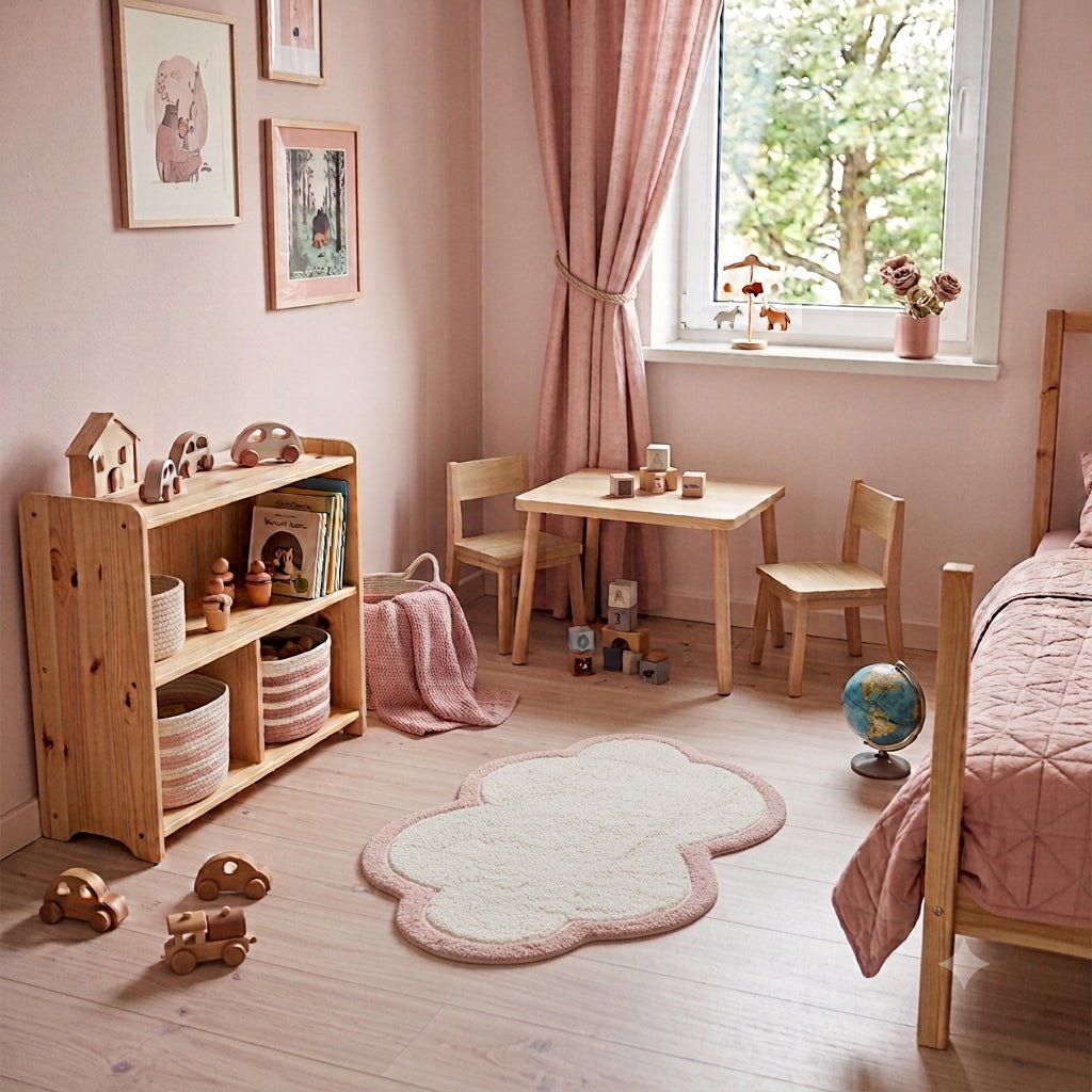 Cloud-Kinderteppich Little Nimbus Blush