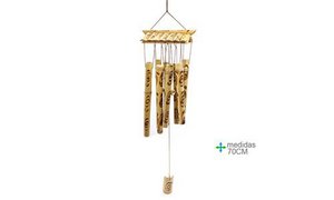 Wind Chime Bamboo Spirits Spiral 70 cm