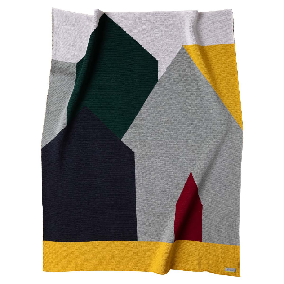 Coperta Case Pistacchio e Grigio Scuro