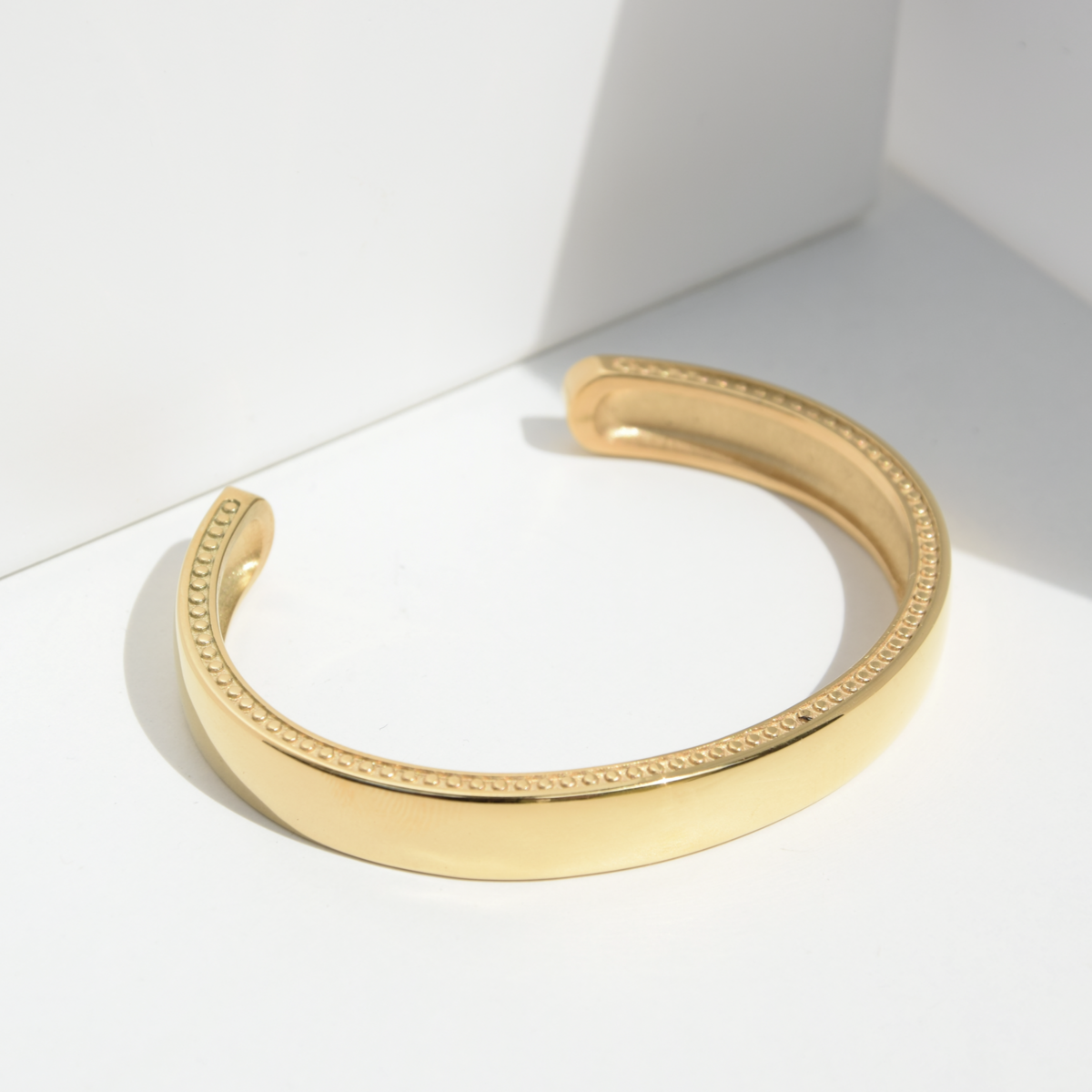 M (18-19,5 cm Handgelenkumfang) Gold