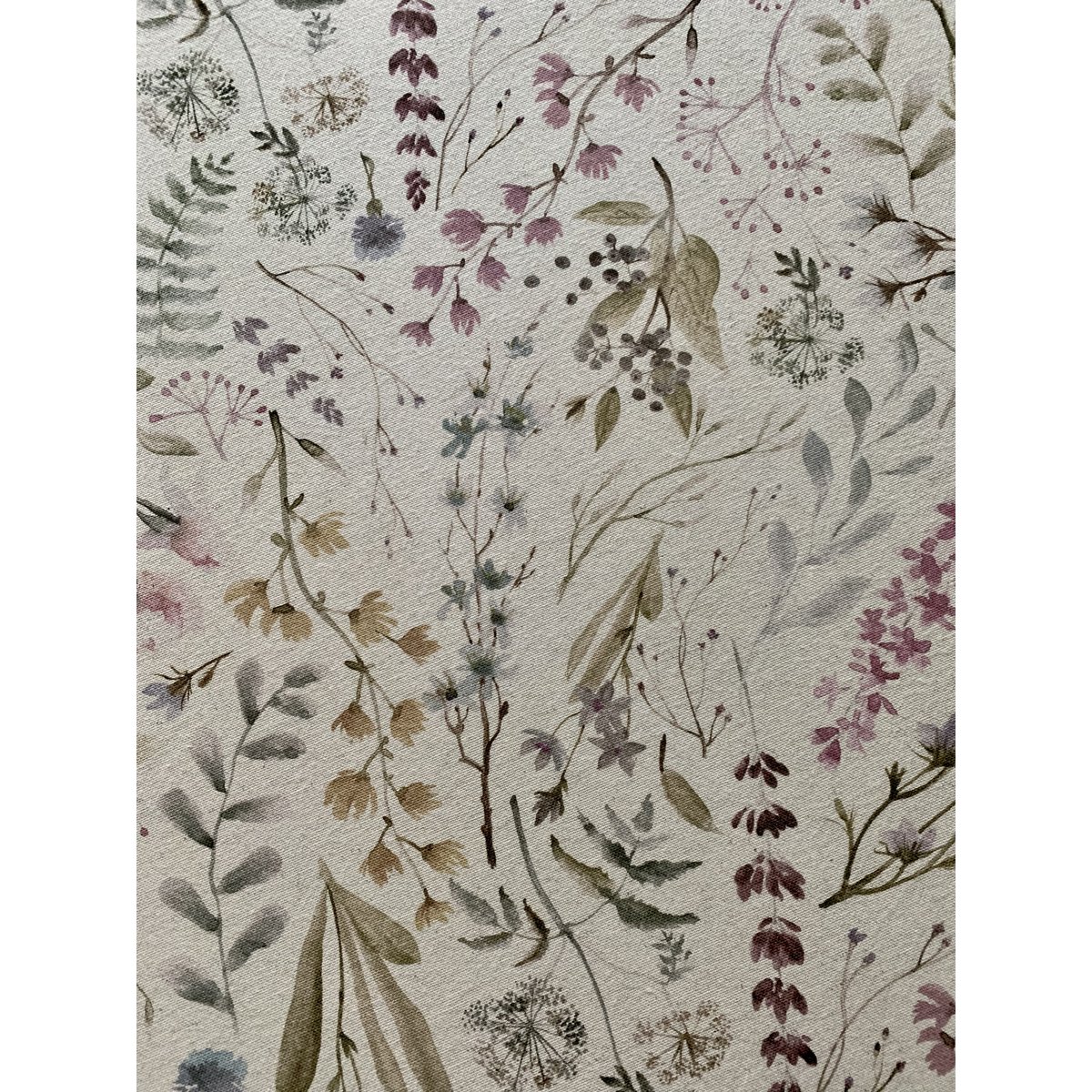 Mantel Redondo, Mezcla Lino-Algodón, Estampado | aitana