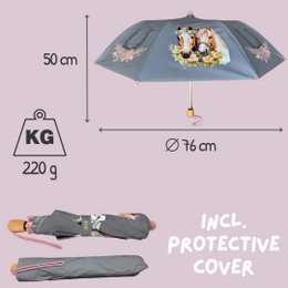 Magic reflector umbrella horse