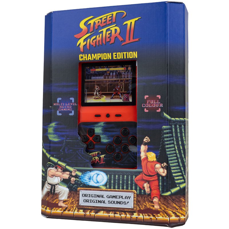 Street Fighter II - retro gaming handheld