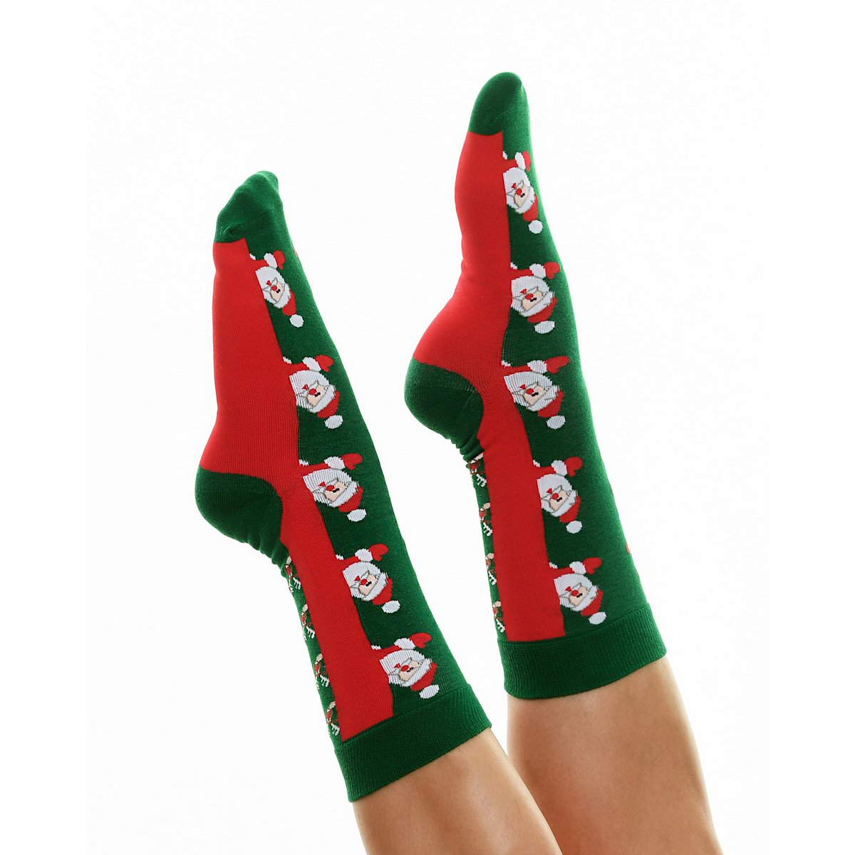 Socks - Rudolph and Santa