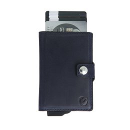 Card Case Plus Wallet Vintage Blue
