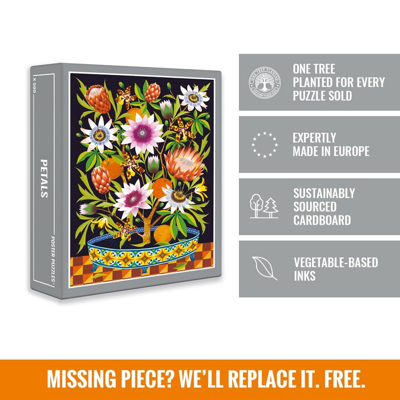Petals Jigsaw Puzzle (500 pieces)